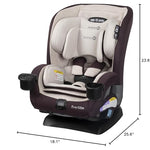 Safety 1st Everslim DLX Slim Convertible Car Seat– A 4-in-1 Convertible Child Safety Car Seats; Baby Car Seats for 5-100 lbs, Dunes Edge