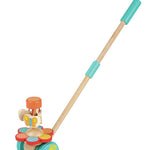 Hape Dancing Butterflies Push and Pull Toy, Assorted Colors, 12+ Months, L: 4, W: 6.9, H: 22.2 inch