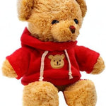 11.8 inches Teddy Bear Stuffed Animals Soft Plush Cute Teddy Bear Doll for Boys Girls (Red)