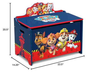 Delta Children Deluxe Toy Box, PAW Patrol