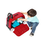 Radio Flyer 3-in-1 Happy Traveler Camper, Ride on Toy, Toddler Carry-On Storage, Ages 2-5