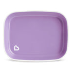 Munchkin® Splash™ 4 Piece Toddler Plates, Pink/Purple