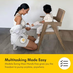 Medela Swing Maxi Hands-Free Double Electric Breast Pump, Easy and Intuitive Design for On-the-Go, Compatible with Medela Family App