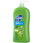 Dial Kids all in one hair, body wash and bubble bath, Tear free and gentle on skin, Melon Scent, 32 fl oz