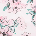 Little Me Clothes for Baby Girls' 100% Cotton 3-Piece Dream Floral Bib and Burp Set, 2 Bibs and 1 Shoulder Wrap