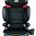 Peg Perego Viaggio Shuttle Plus 120 - Booster Car Seat - for Children from 40 to 120 lbs - Made in Italy - Licorice (Black)