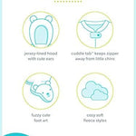 Simple Joys Kid's Pram Ivory Bear Outerwear