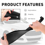 2PCS New Car Seat Gap Filler with 2 Storage Areas,Stylish Car Seat Gap Storage for Stabilizing Phone,Keys Wallet,Universal Car Seat Gap Filler Organizer Interior Accessories (Carbon Black)