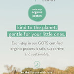 little planet by carter's unisex-baby 2-pack Terry Pants made with Organic Cotton, Grey/Heather Stripes, 9 Months