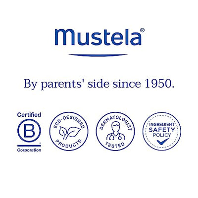 Mustela Baby Home Compostable Cleansing Wipes - Natural Avocado - For Face, Body & Diaper Area - Lightly Fragranced - 99% ingredients of natural origin & plant-based fibers - All skin types - 60 ct.