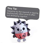 Tiny Love Baby Tummy Time Play Mat, Gymini Deluxe Baby Play Mats for Floor, Magical Tales Black & White Activity Gym