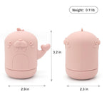 Ginbear Silicone Baby Bath Toys, Non-Toxic Mold Free Infant Squirty Bathtub Toys for Toddlers 6 Months+, Pack of 4 (Marine)