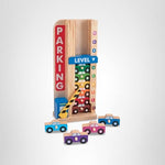 Melissa & Doug Stack & Count Wooden Parking Garage with 10 Cars