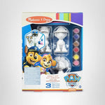 Melissa & Doug PAW Patrol Craft Kit - 3 Decorate Your Own Pup Figurines for Boys and Girls, PAW Patrol Painting Set, Activity for Birthday Parties, Ages 6+