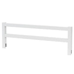 Safety Guard Rail for Baby, Kids, and Children - Solid Wood Safety Bed Rail for Toddlers - Easy Installation - Premium Protection for Bunk, Twin, Full, Queen and King Size Beds - (Bianca White-Delta)