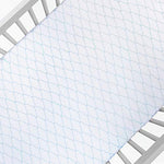 Newton Baby Fitted Crib Sheet (2-Pack) - Ultra Breathable and Soft, Organic Cotton, Fits All Standard Cribs, White Dreamweaver