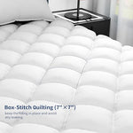 Sunflower California King Mattress Pad, Hypoallergenic Cotton Mattress Cover,18-22" Extra Deep Pocket Quilted Protector, Breathable&Noiseless