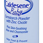 Caldesene Cornstarch Baby Powder with Zinc Oxide, Talc-Free Baby Powder, 5 Oz
