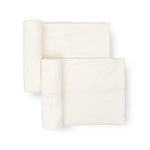 Little Unicorn Large Stretch Knit Swaddle Blanket 2 Pack| Super Soft with Optimal Stretch for swaddling | Giftable Set (White)