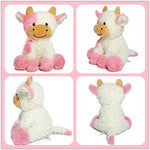 9" Cow Stuffed Animals Plush Doll Kids Boys Girls Animal