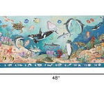 Melissa & Doug Search and Find Beneath The Waves Floor Puzzle (48 pcs, Over 4 feet Long) - FSC Certified