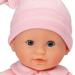 Corolle Bébé Calin Charming Pastel Baby Doll - 12" Soft Body Doll with Pink Outfit, Sleeping Eyes Open and Close, Vanilla-Scented, for Kids Ages 18 Months and up
