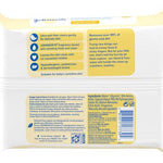 Johnson's Baby Hand & Face Baby Sanitizing Cleansing Wipes for Travel and On-The-Go, No More Tears Formula, Paraben and Alcohol Free, 25 ct, Case of 4