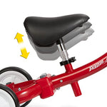 Radio Flyer Triple Play Trike, For Ages 1-3, 3-in-1 Ride-On, Tricycle or Balance Bike, Tool-Free Transformation, Adjustable Padded Seat, Pedal Storage, Ringing Bell, Steel Frame, Tricycle for Toddlers