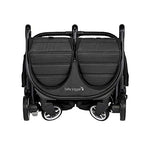 Baby Jogger City Tour 2 Double Stroller, Compact & Sleek Twin Design with Easy-To-Maneuver Features, Ideal for Growing Kids, Plush Imported