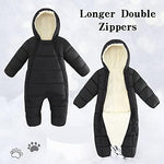 UNIFACO Baby Boys Snowsuit Newborn Baby Girls Winter Coat Toddler Clothes