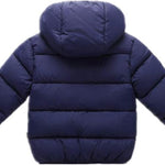 Toddler Baby Hooded Down Jacket Boys Girls Kids Thicken Warm Winter Coat Outerwear 1-7t