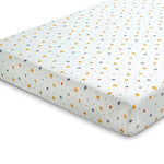 Delta Children Fitted Crib Sheets for Girls and Boys - Crib Sheet for Standard Crib and Toddler Mattresses - 28x52 Inch (Pack of 2), Space Exploration