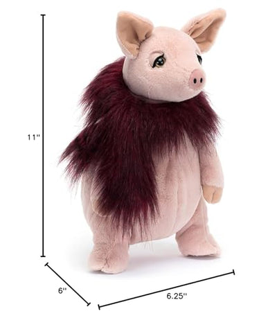Jellycat Glamorama Pig Stuffed Animal, 12.5 inches- Farmyard Plush Toy - Classic Children's Gift