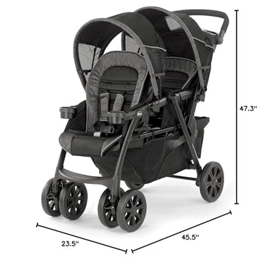 Chicco Cortina Together Double Stroller, Minerale