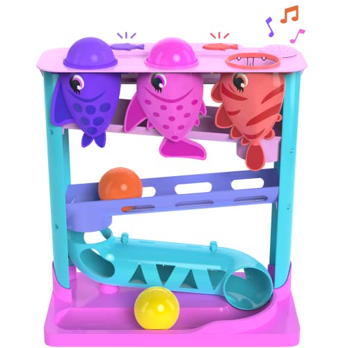 Move2Play, Feed The Fish | Interactive Baby & Toddler Toy | 1, 2+ Year Old Christmas Gift & Birthday Present | Boys & Girls Baby Ages 6, 7, 8, 9, 10, 12, 18, 24+ Months Old