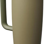 Owala FreeSip Tumbler Insulated Stainless Steel Water Bottle with Built-in Straw and Side Handle, For Travel, Work, School, and Sports, 40oz, BPA Free, Leak Proof, Black Cherry