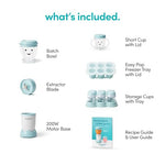 NutriBullet NBY-50100 Baby Complete Food-Making System, 32-Oz, White, Blue, Clear