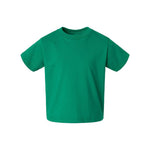 COUVER Infant Boys Girls Cotton Jersey Short Sleeve T-Shirts, Solid Crewneck Tees, Kelly, 18 Month