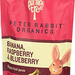 Peter Rabbit Organics Baby Raspberry Banana Blueberry, 4 oz