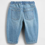 GAP Unisex Baby My First Denim Bubble Jean Medium Wash 0-3M