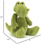 Jellycat Bryno Dinosaur Stuffed Animal, 12 inches - Dinosaur Plush Toy - Classic Children's Gift