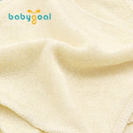babygoal 12-Pack Rayon from Bamboo Baby Cloth Wipes- Reusable & Washable Small Saliva Towels for Newborns- Ultra-Soft Face Wipes