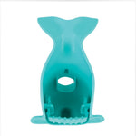 Nuby Bathtub Safety Spout Guard - Compatible with Most Standard Faucets - Bath Toys - Dolphin
