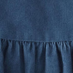 little planet by carter's Baby Girls' Dress Made with Organic Cotton, Blue, 3 Months