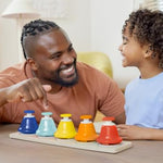 LOVEVERY | The Music Set | 6 Montessori Musical Instruments & Rhythm Book | Educational Toys for Toddlers & Preschoolers | Simple Songs and Play Guide | Ages 18 Months to 4+ Years