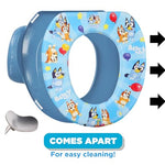 Bluey Soft Potty Seat - Potty Training Toilet Seat, Soft Cushion, Baby Potty Training, Safe, Easy to Clean