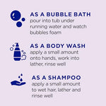 Dr Teal's Kids 3-in-1 Sleep Bath: Bubble Bath, Body Wash & Shampoo with Melatonin & Essential Oil, 20 fl oz (Pack of 3)