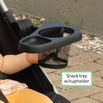 Ingenuity 3Dlite Convenience Stroller, Gray – Lightweight Stroller with Aluminum Frame, Large Seat Area, 4 Position Recline, Extra Large Storage Basket – Infant Stroller for Travel and More