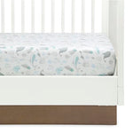 Delta Children Fitted Crib Sheets for Girls and Boys - 100% Organic Cotton Crib Sheet for Standard Crib and Toddler Mattresses - 28x52 Inch - GOTS Certified (Pack of 3), Sea Life