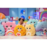 Happy Nappers: Care Bears Sleep Sack Large - Dream Bright Bear - 66 x 30, 2-in-1: Plush Character Opens Into Sleeping Bag, Soft Play Animal, Kids 7+